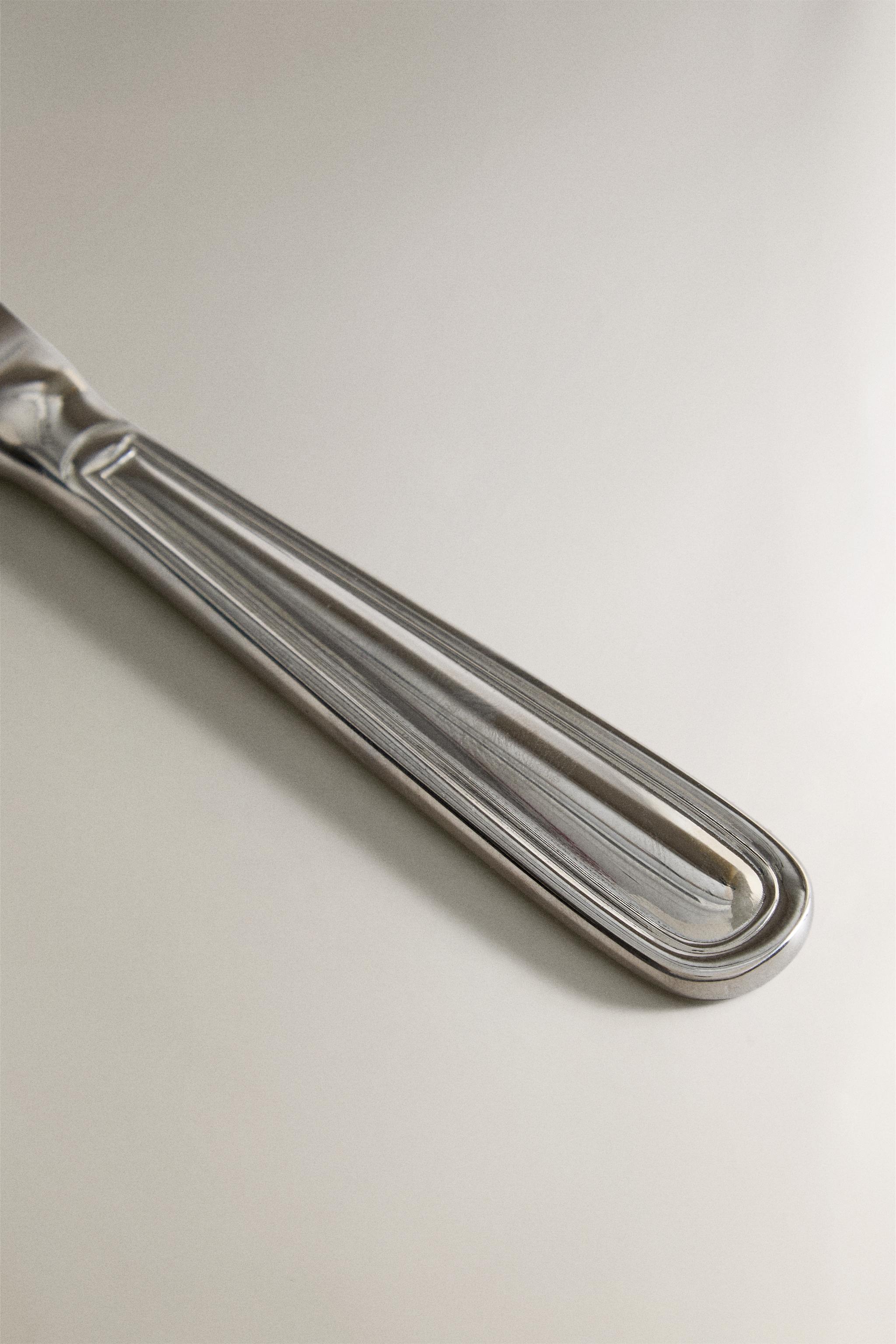 SHINY STEEL DESSERT KNIFE